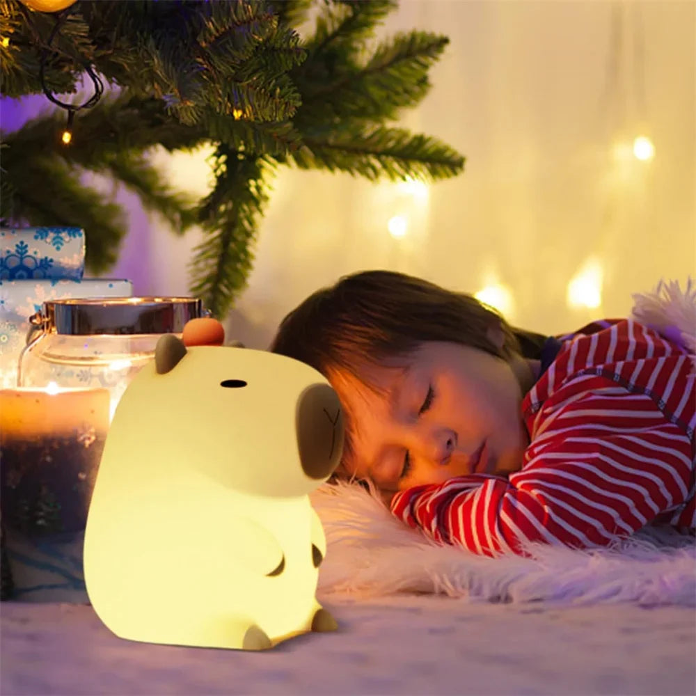 Silicone Capybara Night Light