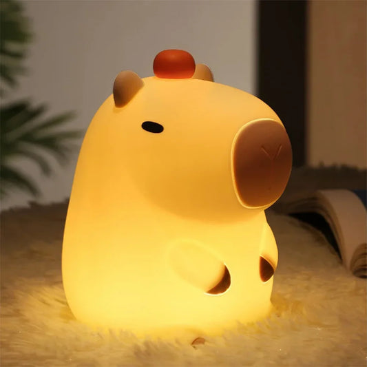 Silicone Capybara Night Light