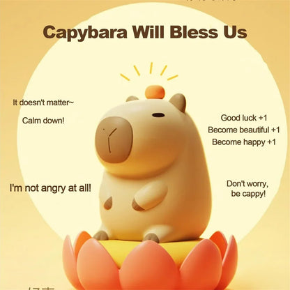 Silicone Capybara Night Light